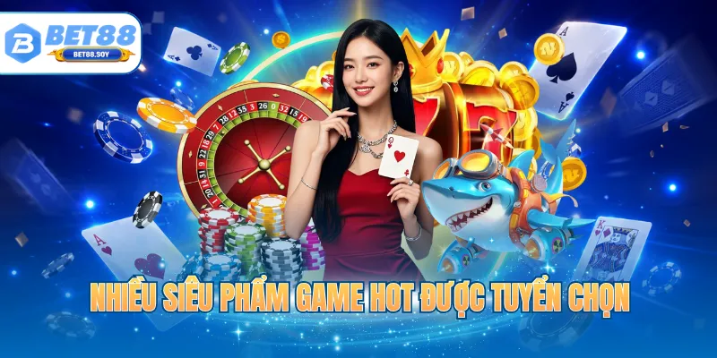 Nhiều siêu phẩm game hot được tuyển chọn